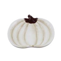  Halloween - Halloween Pumpkin Ceramic Dish White 