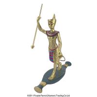 Egyptian Ornament Tutankhamen Hunting on Reed Raft 