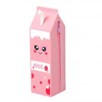  Milk Carton Pencil Case - Pink 