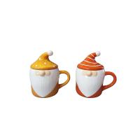  Christmas Gonk Ceramic Mug with Lid 