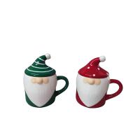  Christmas Gonk Ceramic Mug with Lid 