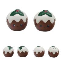  Foodiemals Ceramic Collection Christmas Pudding Salt and Pepper 