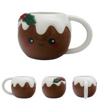  Foodiemals Ceramic Collection Christmas Pudding Mug 