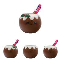  Foodiemals Ceramic Collection Christmas Pudding Pot 