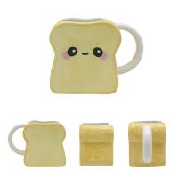  Foodiemals Ceramic Collection Bread Shaped Mug 