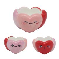  Foodiemals Ceramic Collection Heart Egg Holder - Three Hearts 