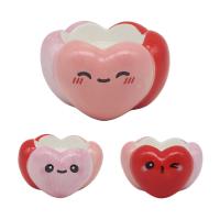  Foodiemals Ceramic Collection Heart T-Lite Holder - On Side 