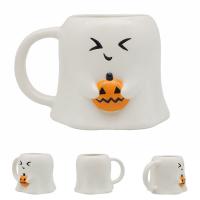  Full Body Mug - Ghost With Pumpkin - Face A 