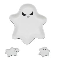  Purple Parrot Spooky Collection Giftware Ceramics - Dish - Ghost 