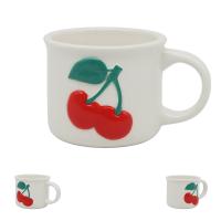  Cherries Ceramic Home Decor - Cherries - Expresso Cup, Embossed 
