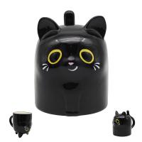  Lucky Black Cat Upside Down Mug 