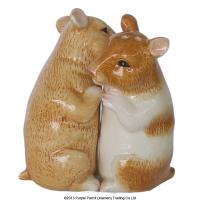  Ceramic Salt & Pepper Set Hampster 