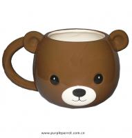  Cute Animal Head Mug Bear 