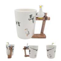  Seagull Shaped Handle Mug - New Design - With Chip 
