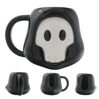  Skull Boy Ceramic Shaped Head Mug 