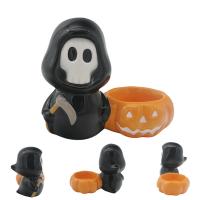  Skull Boy Ceramic Tea Light Candle Holder 