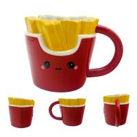  Foodiemals Ceramic Collection Fries Mug 