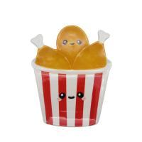  Foodiemals Ceramic Collection Fried Chicken Dish 
