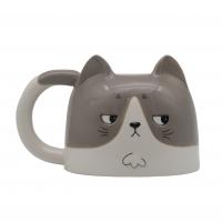  Gatsby Cat Head Mug With Lid 
