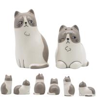  Gatsby Cat Salt And Pepper Set (Standing And Lying) 