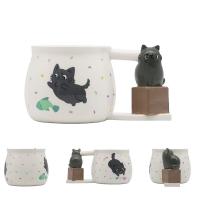  Pepper Cat Shaped Handle Mug 