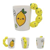  Lemon Shaped Handle Mug 