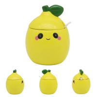  Lemon Pot With Lid And Spoon 