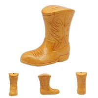  Rodeo Boot Money Box - Minimal Detail Hand Painting 