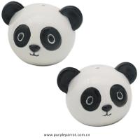  Panda Head Salt and Pepper Set 