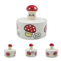  Foodiemals Ceramic Collection Toadstool Trinket Box 