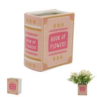  Pink Book-Shaped Vase 