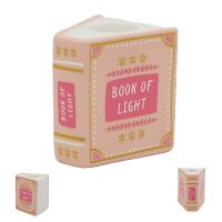  Pink Book-Shaped Candle Holder 