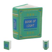  Green Book-Shaped Candle Holder 