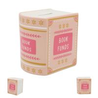 Pink Book-Shaped Money Box 
