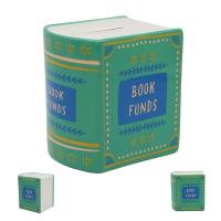  Green Book-Shaped Money Box 