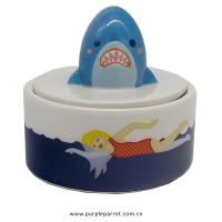  Cartoon Shark Trinket Box 