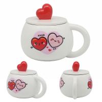  Lidded Heart Mug OCTC25 