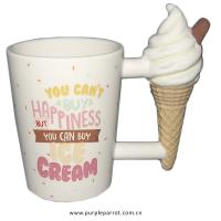  Ice Cream Shaped Handle Mug Cone with Flake 99 