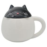  Animal Lid Mug Cat White Mug 
