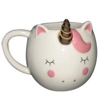  Cute Unicorn Mug, White 