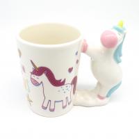  Standing Cartoon Unicorn SHM, Blue 
