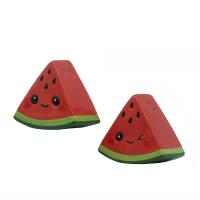  Ceramic Water Melon Salt and Pepper Set 