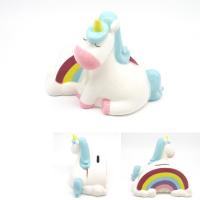  Sitting Cartoon Unicorn Money Box, Blue 