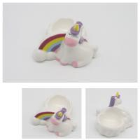  Sitting Cartoon Unicorn and Cloud Egg Holder, Cloud is Egg Holde 
