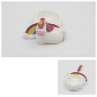 Lying Cartoon Unicorn and Cloud Egg Holder, Cloud is Egg Holder, 