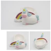  Lying Cartoon Unicorn and Cloud Egg Holder, Cloud is Egg Holder, 