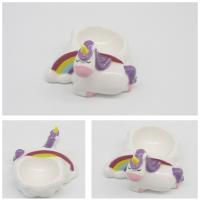  Lying Cartoon Unicorn and Cloud Egg Holder, Cloud is Egg Holder, 