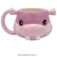  Cute Animal Head Mug Hippo 