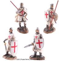  Battle Ready Crusader Knight 15.5cm 