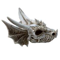  Dragon Skull Figurine 18cm 